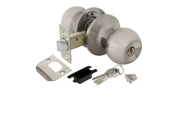 Ручка DK672 матовый никель с ключем