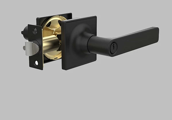 Ручка DK710 черная с ключем