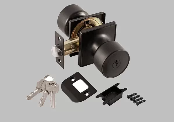 Ручка DK772 черная с ключем
